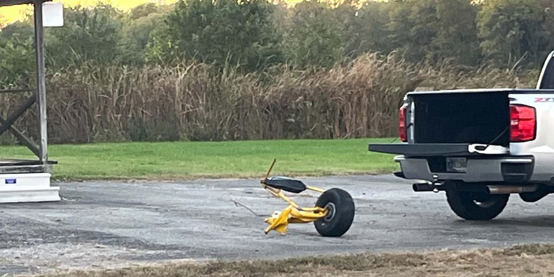 Driver dies after plane taking off near Boonville struck his car