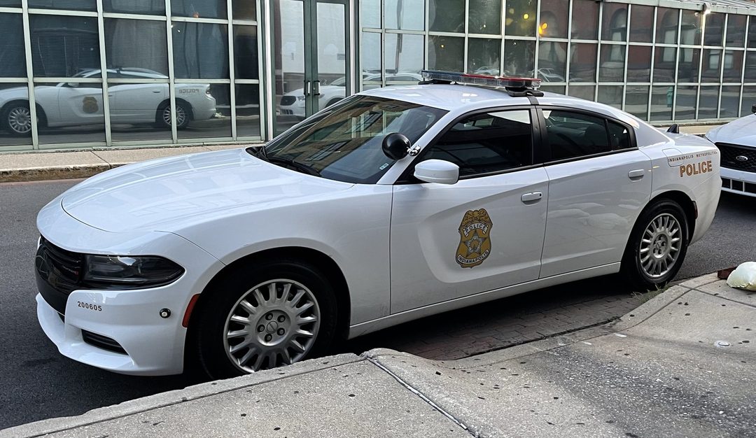 IMPD officer arrested after allegedly driving a patrol vehicle while intoxicated